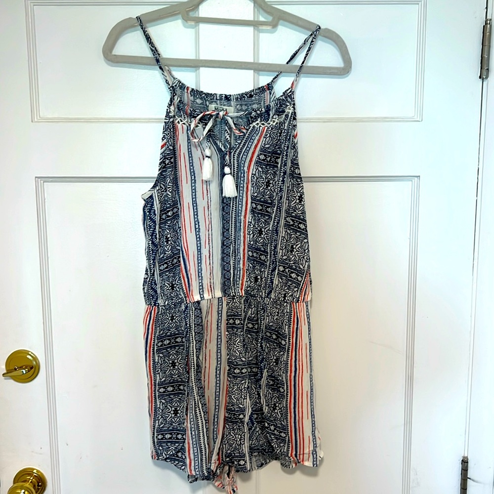 Mudd Juniors Shorts Jumper Stripes Medium M